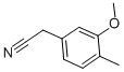 Structure of 3-METHOXY-4-METHYLPHENYLACETONITRILE