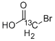Structure of BROMOACETIC-2-13C ACID