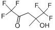 Structure of 1,1,1,5,5,5-HEXAFLUORO-2-HYDROXY-2-METHYLPENTAN-4-ONE