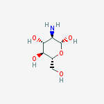 2-AMINO-2-DEOXYGLUCOSE结构式