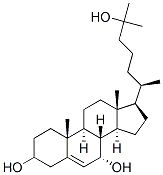Structure of 7-alpha,25-Dihydroxycholesterol