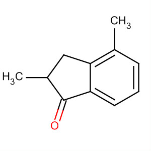 「2,4 - 二甲基茚酮」「茚酮中间体」1H-inden-1-one, 2,3-dihydro-2,4-dimethyl-结构式