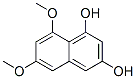 Structure of 1,3-Naphthalenediol,6,8-dimethoxy-
