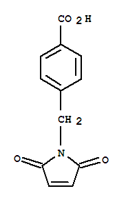 Structure of 4-(2-N-Maleimido)methyl benzoic acid