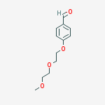 Structure of Benzaldehyde, 4-[2-(2-methoxyethoxy)ethoxy]-