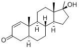 Structure of 17a-Methyl-1-testosterone