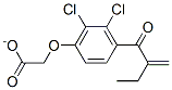 Structure of Ethacrynate