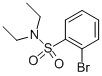 Structure of 2-Bromo-N,N-diethylbenzenesulphonamide
