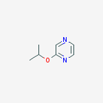 Pyrazine, (1-methylethoxy)-结构式