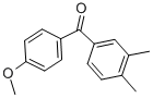 Structure of 3,4-DIMETHYL-4-METHOXYBENZOPHENONE