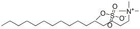 Structure of hexadecyltrimethylammonium methyl sulphate