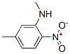 Structure of Benzenamine,  N,5-dimethyl-2-nitro-
