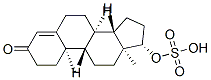 Structure of (8R,9S,10R,13S,14S,17S)-10,13-dimethyl-3-oxo-17-sulfooxy-1,2,6,7,8,9,11,12,14,15,16,17-dodecahydrocyclopenta[a]phenanthrene
