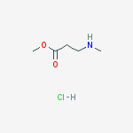 Structure of methyl 3-(methylamino)propanoate hydrochloride