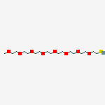 Structure of 2,5,8,11,14,17,20,23-Octaoxapentacosane-25-thiol