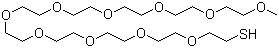 Structure of 2,5,8,11,14,17,20,23,26,29-Decaoxahentriacontane-31-thiol