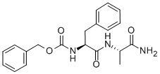 Structure of Z-PHE-ALA-NH2