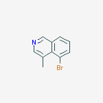 Structure of 5-bromo-4-methylisoquinoline
