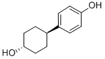 P-(TRANS-4-HYDROXYCYCLOHEXYL)PHENOL结构式