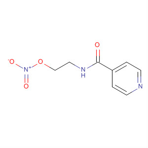 Structure of 4-Pyridinecarboxamide, N-[2-(nitrooxy)ethyl]-