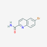 Structure of 6-Bromoquinoline-2-carboxamide