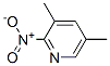 Pyridine,  3,5-dimethyl-2-nitro-结构式