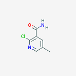 2-Chloro-5-methylnicotinamide结构式
