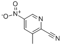 Structure of 2-Cyano-3-methyl-5-nitropyridine