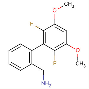 Benzenemethanamine, N-(2,6-difluoro-3,5-dimethoxyphenyl)-结构式