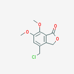 Structure of 4-chloroMethyl-6,7-diMethoxy-3H-isobenzofuran-1-one