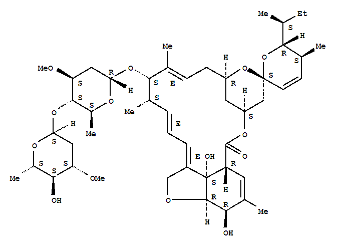 Structure of Avermectin B1a