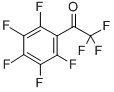 Chemical structure of OCTAFLUOROACETOPHENONE