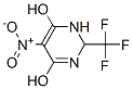 5-硝基-2-(三氟甲基)嘧啶-4,6-二醇结构式