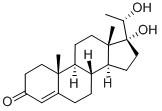 Structure of 17ALPHA, 20ALPHA-DIHYDROXY-4-PREGNEN-3-ONE