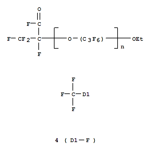 Structure of (C3F6O)x