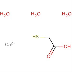 Structure of CALCIUM THIOGLYCOLATE TRIHYDRATE
