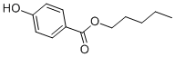 Structure of 4-HYDROXYBENZOIC ACID N-AMYL ESTER
