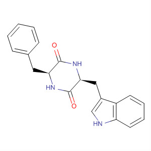 Cyclo(L-Phenylalanyl-L-Tryptophanyl)结构式