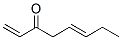 Structure of 1,5-Octadien-3-one