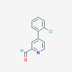 Structure of 4-(2-Chlorophenyl)picolinaldehyde