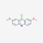 9-chloro-2,7-dimethoxyacridine结构式