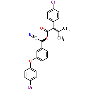 Structure of brofenvalerate