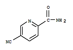 Structure of 5-cyanopyridine-2-carboxamide