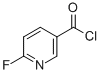 Structure of 3-Pyridinecarbonylchloride, 6-fluoro-
