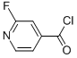 Structure of 4-Pyridinecarbonylchloride, 2-fluoro-
