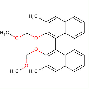 1,1'-Binaphthalene, 2,2'-bis(methoxymethoxy)-3,3'-dimethyl-, (1R)-结构式