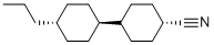 Structure of [trans(trans)]-4-propyl[1,1-bicyclohexyl]-4-carbonitrile