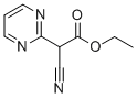 Structure of CYANOPYRIMIDIN-2-YL-ACETIC ACID ETHYL ESTER