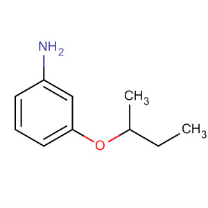 Structure of Benzenamine, 3-(1-methylpropoxy)-