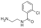 N-(2-aminoethyl)-2-chlorobenzamide结构式